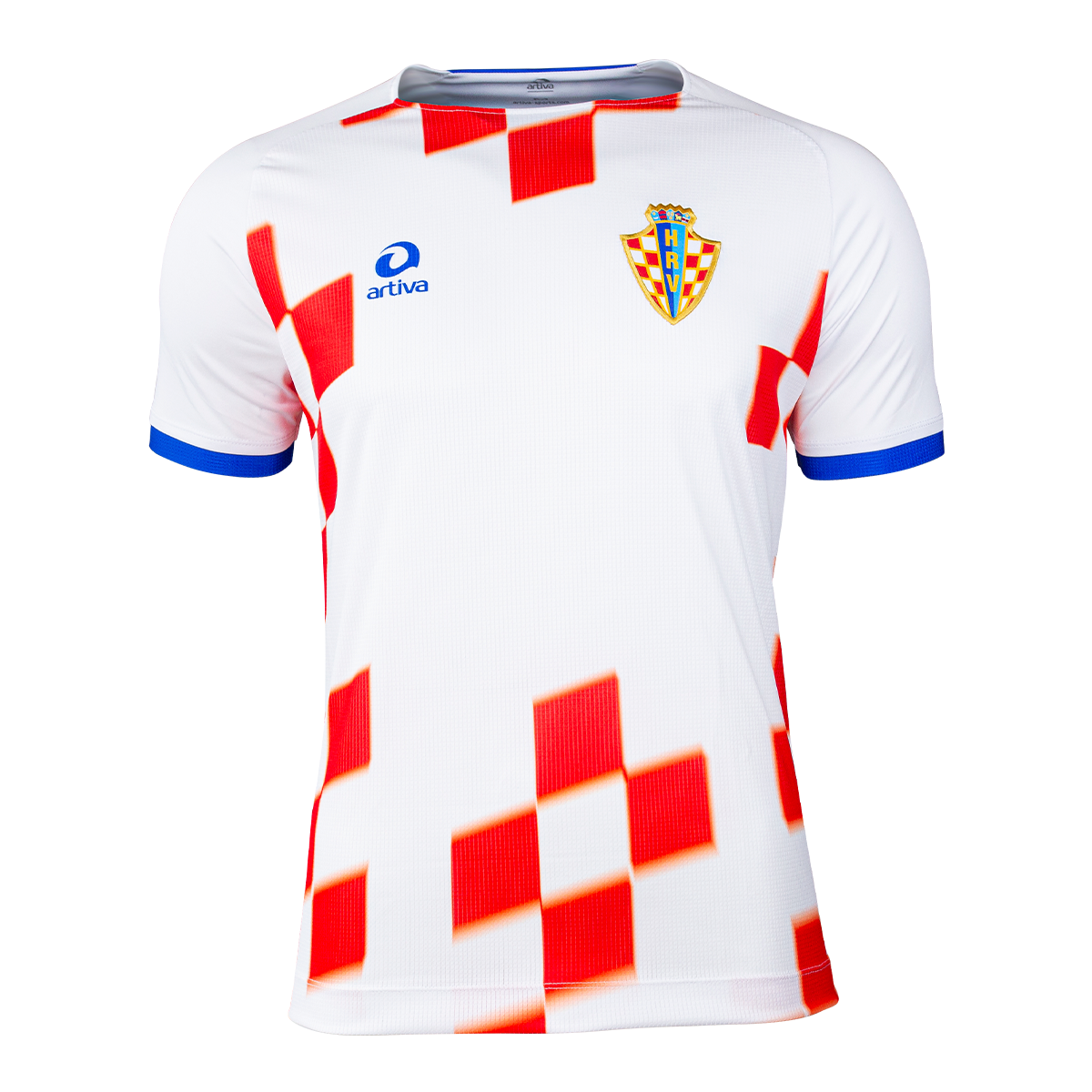 Kroatien `24 / Hrvatska `24 Trikot weiß - Unisex Adult