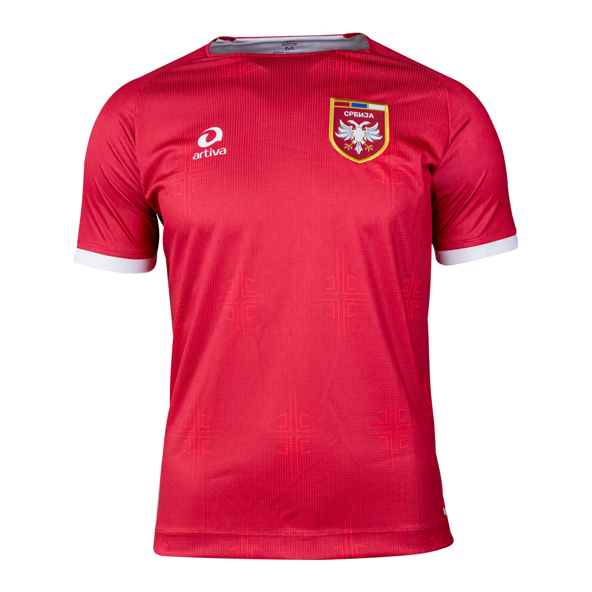 Serbien `24 / Srbija `24 Trikot rot - Unisex Adult